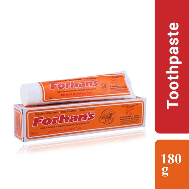 FORHANS TOOTHPASTE 180G